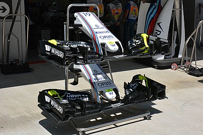 Tech update: De voorvleugel van de Williams FW38