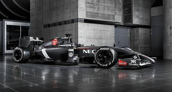 Sauber de 2014 tasarımının örtüsünü kaldırdı