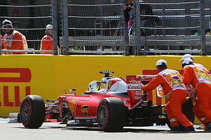 Vettel vijf startplaatsen achteruit na versnellingsbakwissel