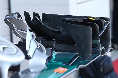 Análise técnica: mudanças na asa dianteira da Mercedes