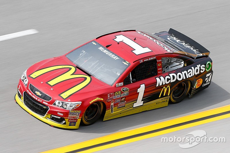 McMurray marca el mejor tiempo en el inicio en Talladega