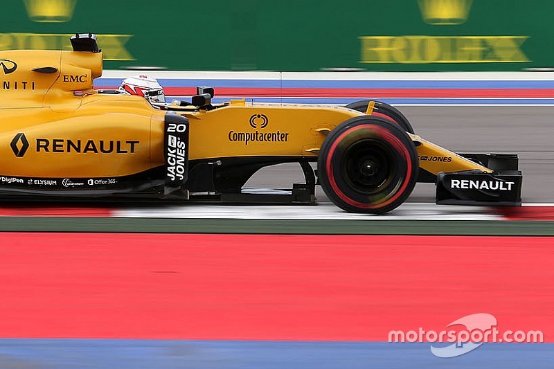 Magnussen et Renault piégés par la température des pneus