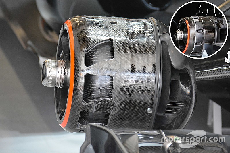 Análise técnica: mudanças no duto de freios da McLaren