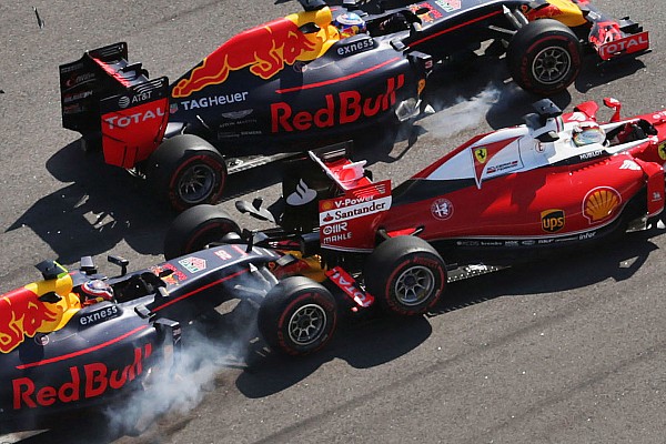 Kvyat zorgt voor chaos: "Excuses, maar dit kan gebeuren"