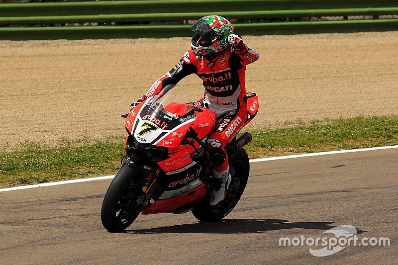 Il vinciotre Chaz Davies, Aruba.it Racing - Ducati Team