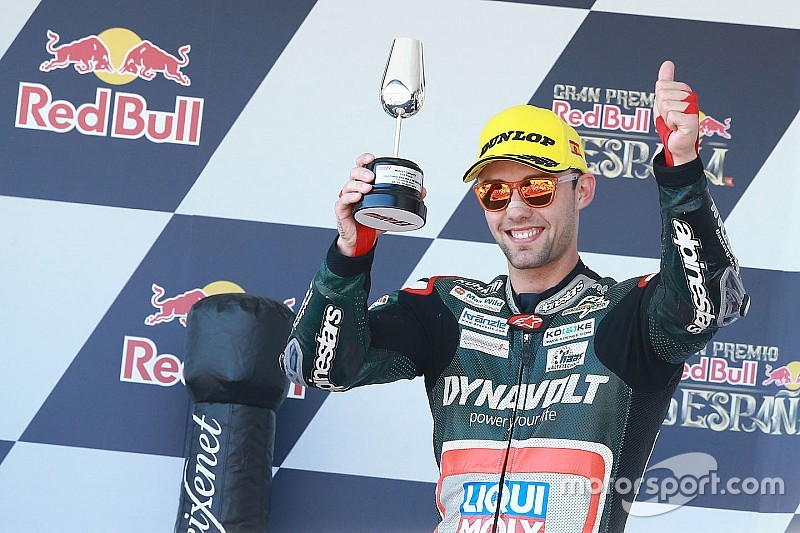 Podium: 2. Jonas Folger, Dynavolt IntactGP