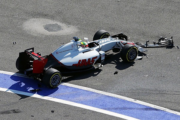 Haas defiende a Gutiérrez tras el accidente en Rusia