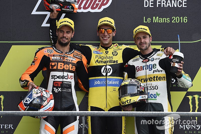 Rins se exhibe en Le Mans y llama a la puerta de HRC