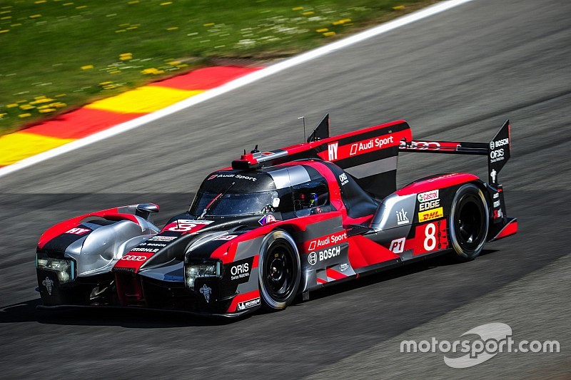 #8 Audi Sport Team Joest Audi R18 e-tron quattro: Lucas di Grassi, Loic Duval, Oliver Jarvis