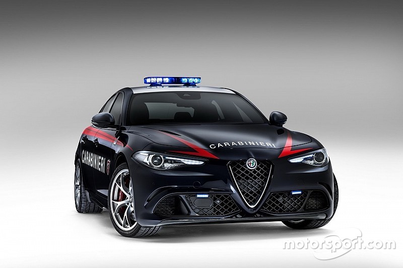 Alfa Romeo Giulia, la Quadrifoglio per i Carabinieri