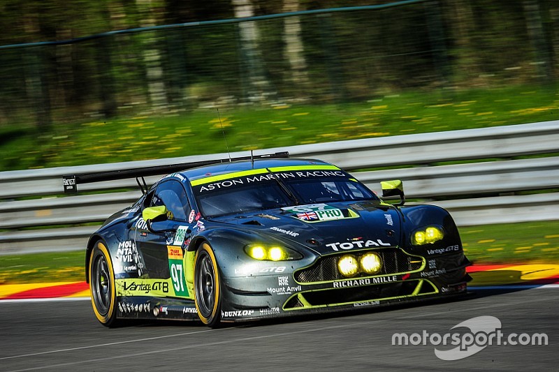 Des satisfactions et une frayeur pour Aston Martin à Spa