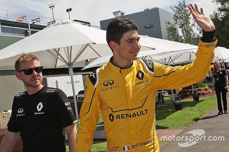 Ocon en test pour Renault et Mercedes à Barcelone