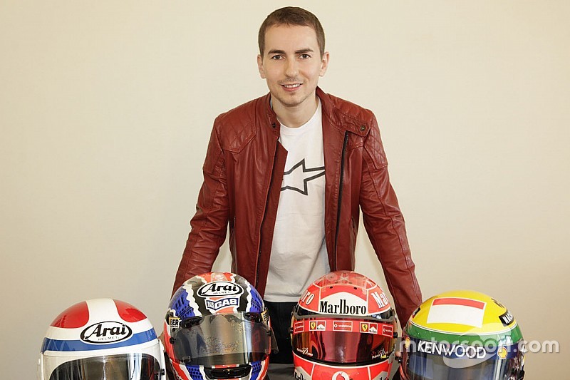 Jorge Lorenzo présente sa collection F1 et MotoGP