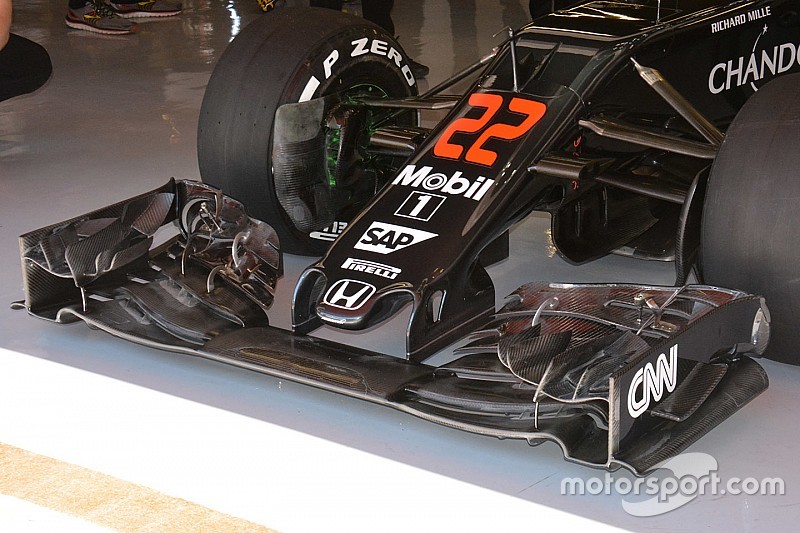 Tech update: De nieuwe voorvleugel van McLaren onthuld