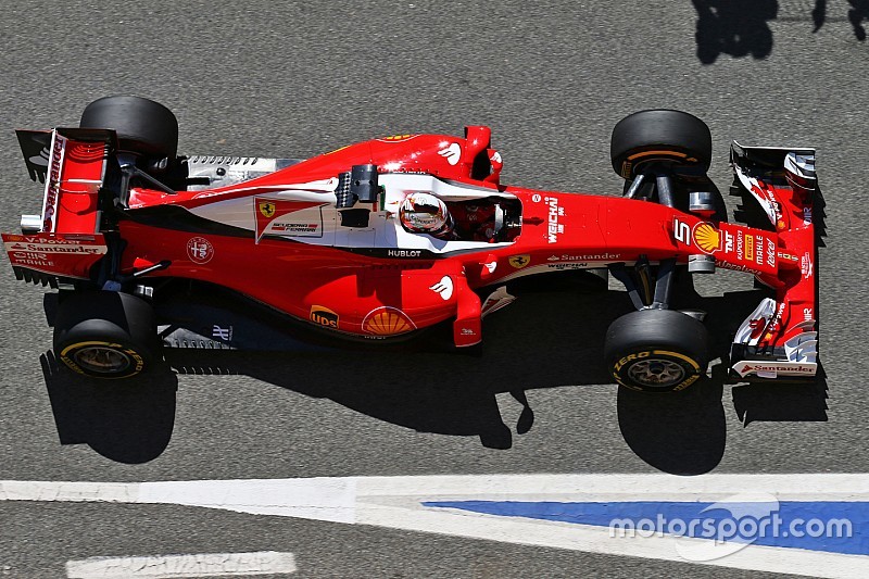 Vettel verwacht sterker Ferrari op zaterdag en zondag
