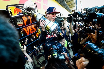 Verstappen: “Heb gewoon kramp gekregen door het juichen”