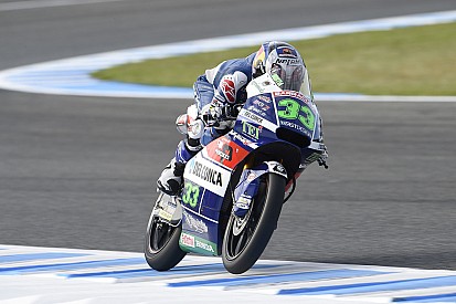 Bastianini è tornato in sella alla sua Honda in un test a Misano
