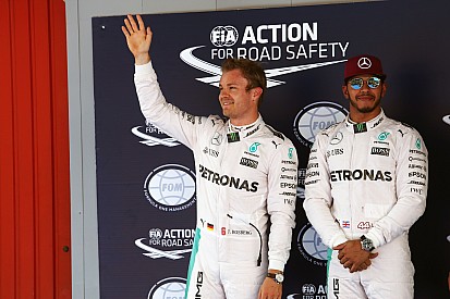 Hamilton sobre su relación con Rosberg: "No cambiará nada"