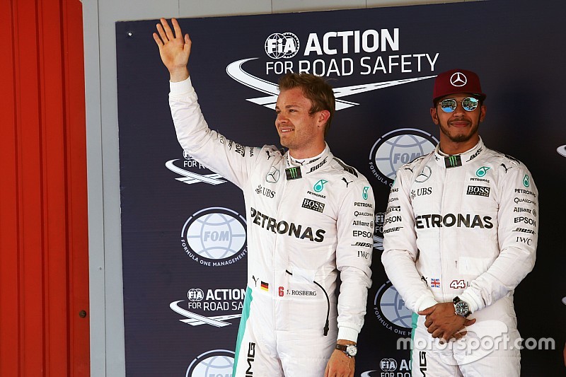 Hamilton sobre su relación con Rosberg: "No cambiará nada"