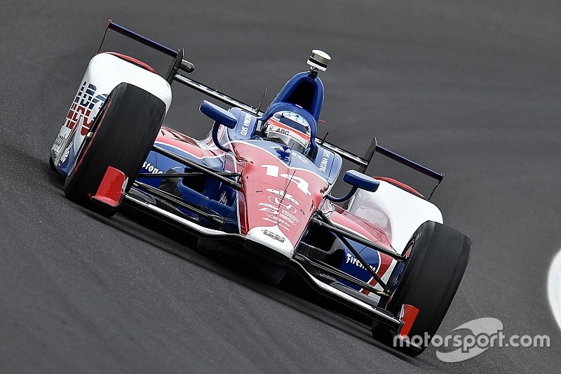 インディ500初日フリー走行。アンドレッティ1-4独占。琢磨20位