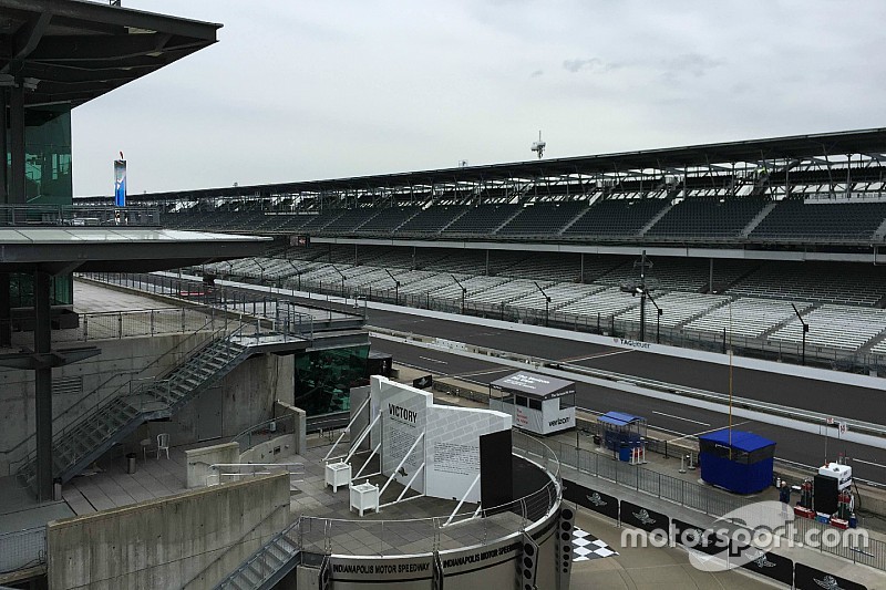 インディ500プラクティス2日目は悪天候により中止