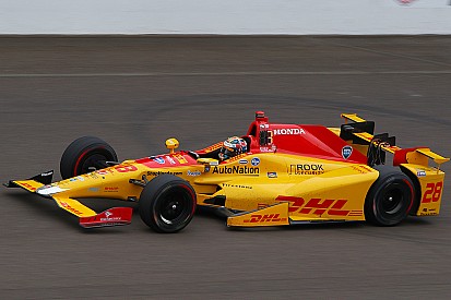 Hunter-Reay le plus rapide d'une séance productive à Indy