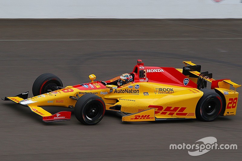 Hunter-Reay le plus rapide d'une séance productive à Indy