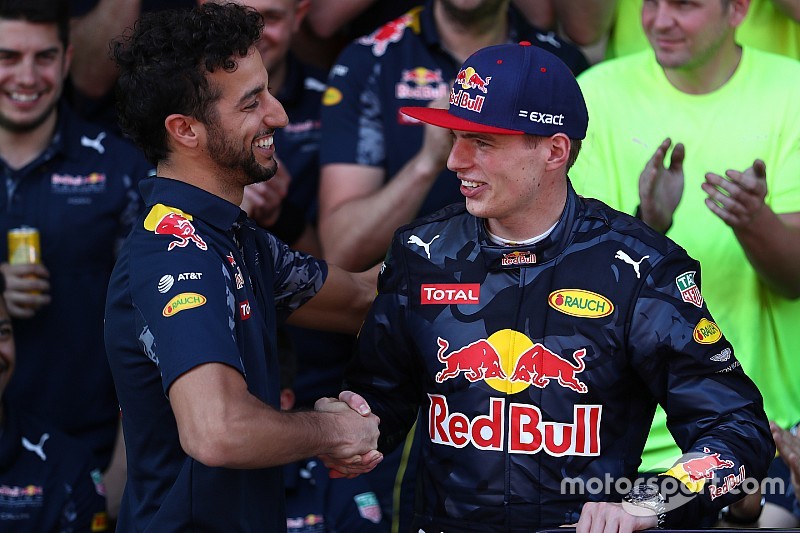Ricciardo: "Komst van Max Verstappen is grote uitdaging"