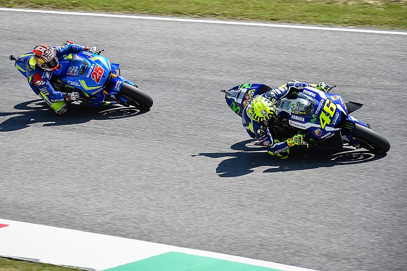 Valentino Rossi, Yamaha Factory Racing, Maverick Viñales, Team Suzuki MotoGP