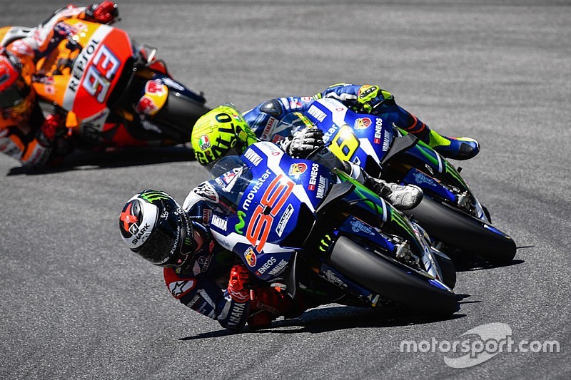 Jorge Lorenzo, Yamaha Factory Racing, Valentino Rossi, Yamaha Factory Racing and Marc Marquez, Repso