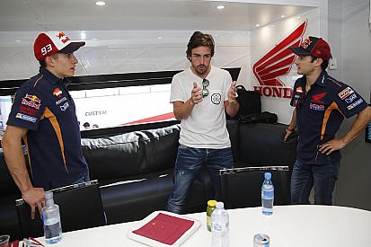 Alonso vibra com final de prova da MotoGP