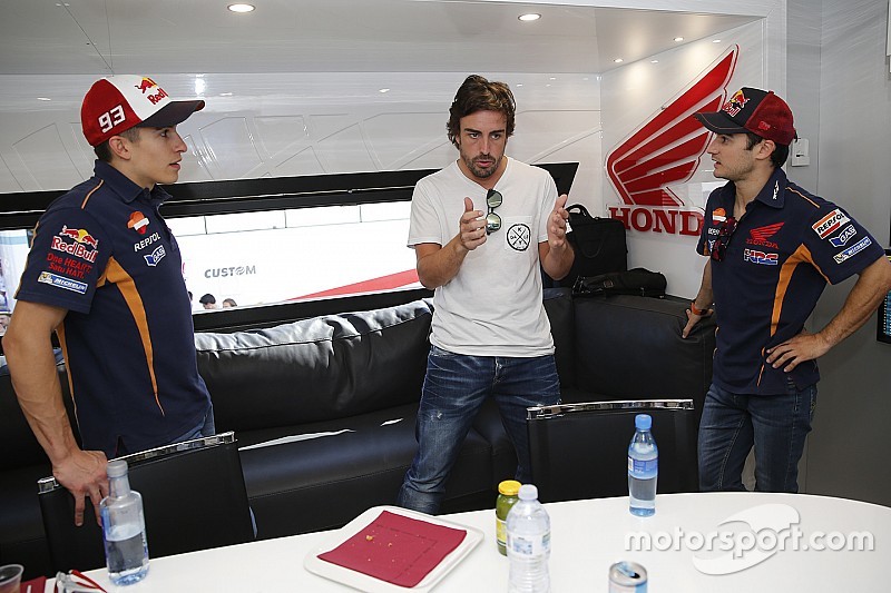 Alonso vibra com final de prova da MotoGP