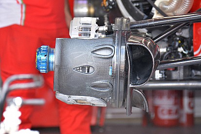 Breve análisis técnico: frenos delanteros del Ferrari
