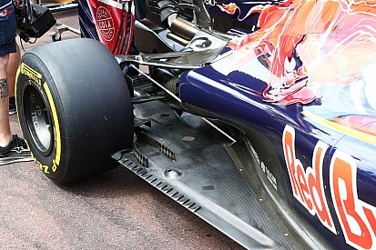 Технический брифинг: днище и заднее крылышко Toro Rosso