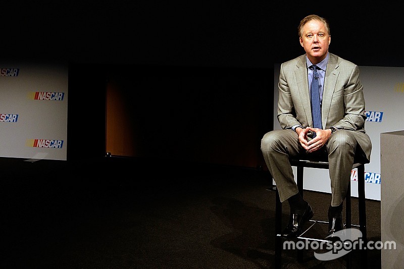 NASCAR's Brian France: "We aren't purists" when it comes to improving racing