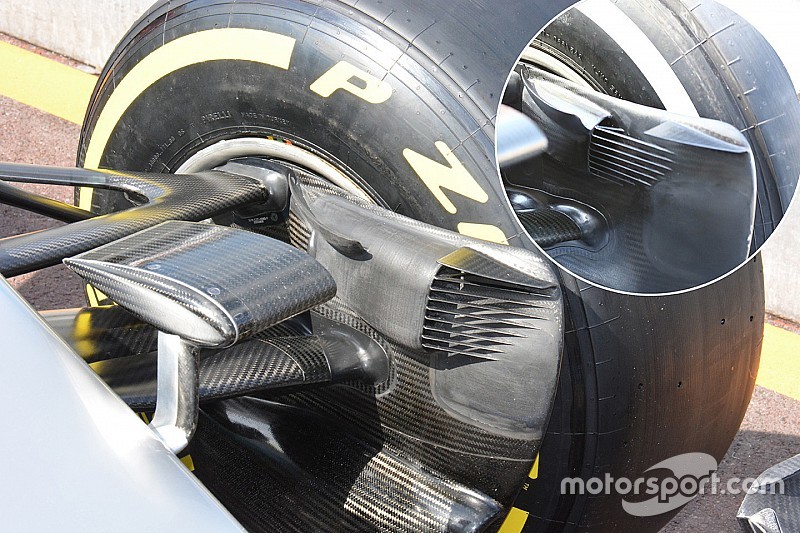 Análise técnica: os dutos dos freios dianteiros da Mercedes