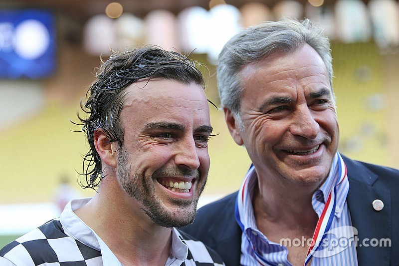 Sainz ve Alonso Real Madrid'le sevindi