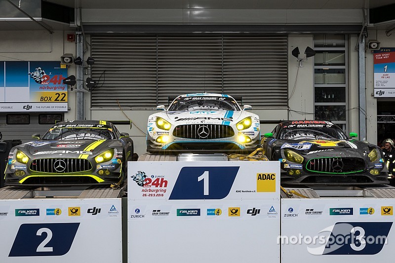 Nurburgring 24h: Mercedes domina el podio