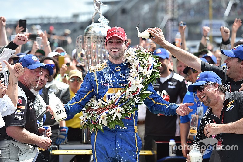 Alexander Rossi gana la edición 100 de las 500 de Indianápolis