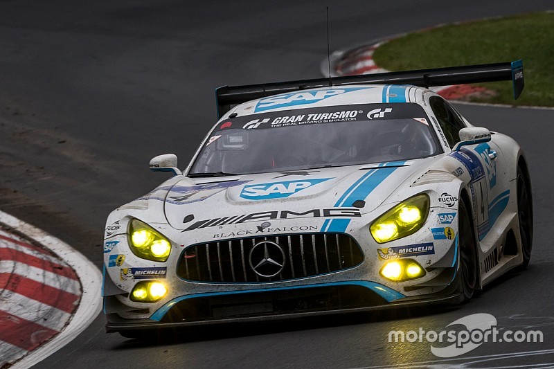 #4 AMG-Team Black Falcon, Mercedes-AMG GT3: Bernd Schneider, Maro Engel, Adam Christodoulou, Manuel Metzger