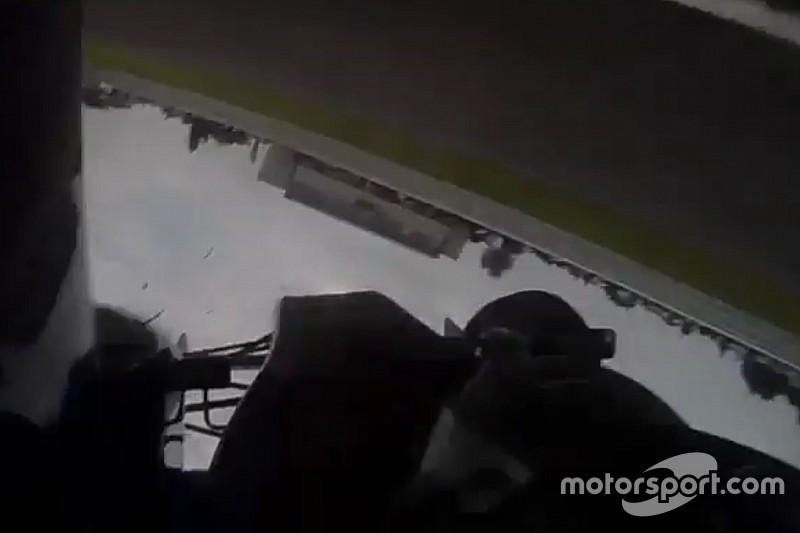 Vídeo: veja onboard de capotagem de indiano na F3 Britânica