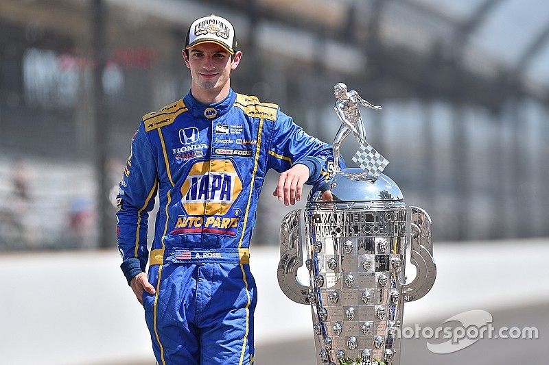 Indy-500-Sieger Alexander Rossi, Herta - Andretti Autosport, Honda