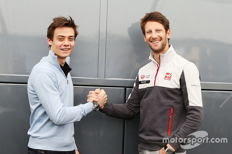 Grosjean impressionné par son poulain Louis Delétraz