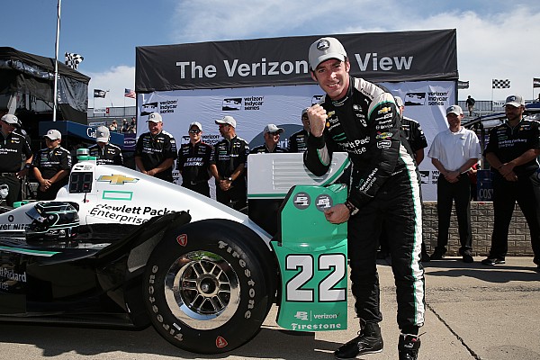 Pagenaud lidera un triple de Penske para la carrera 1 de Detroit