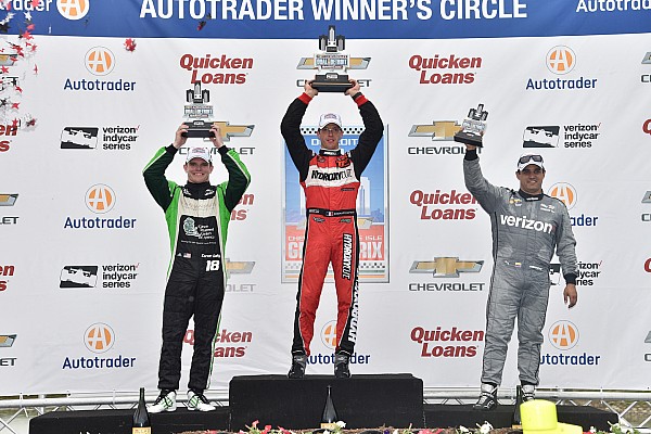 Bourdais sorprende y vence en el GP de Detroit