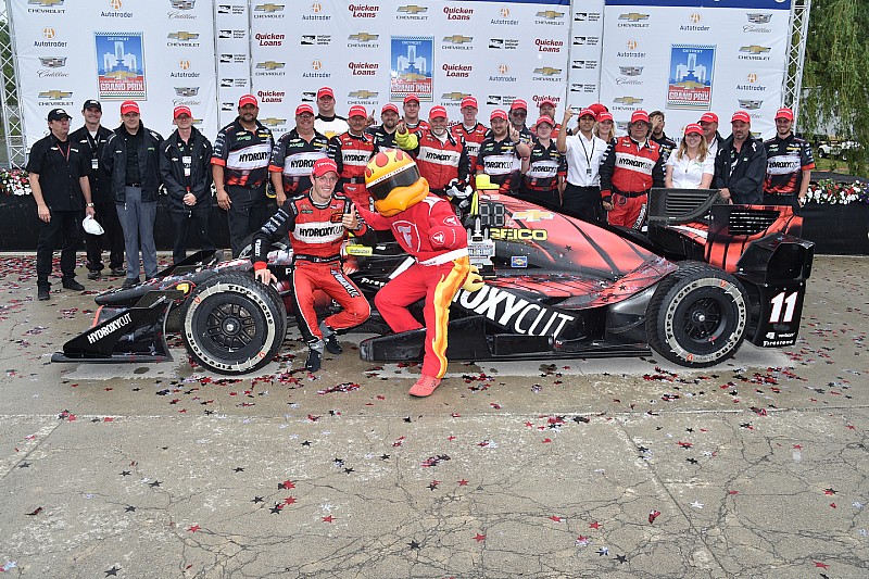 Sébastien Bourdais, un vainqueur surpris à Detroit !
