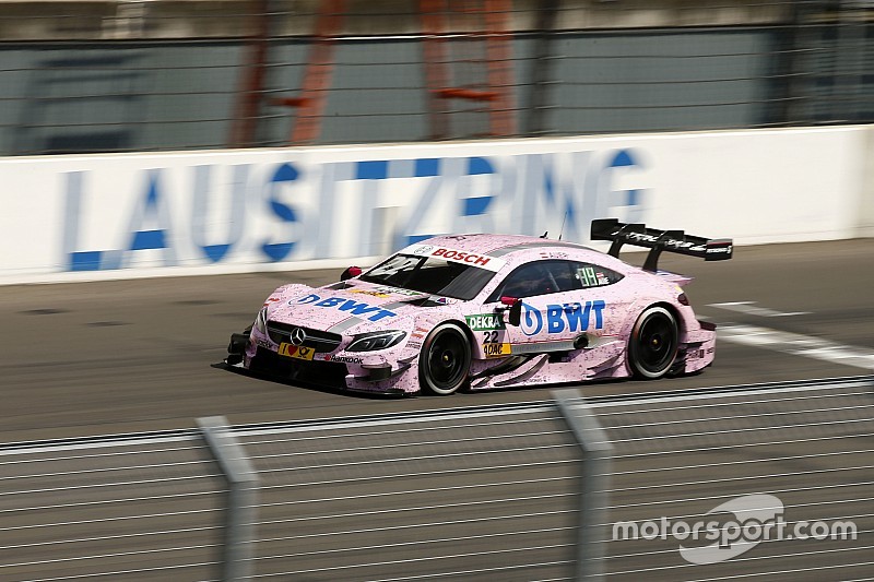 Auer boekt eerste DTM-zege, Wickens nieuwe leider