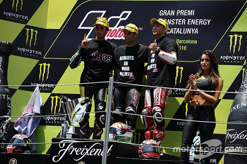 Moto2カタルニア:ザルコが優勝。中上が今季初表彰台