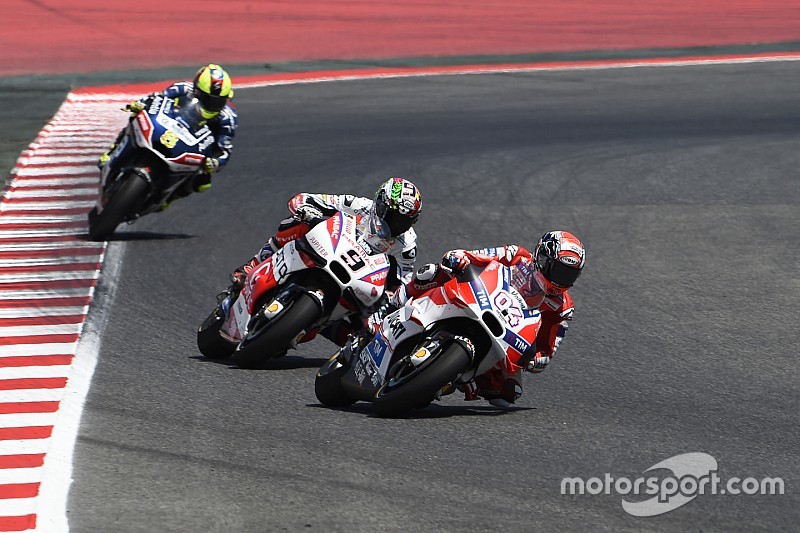 Dovizioso: "Ramprace door probleem met achterband"