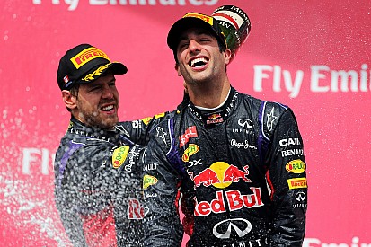 Vettel relativise la domination de Ricciardo en 2014